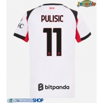 Maglie da calcio AC Milan Christian Pulisic #11 Seconda Maglia Femminile 2025-26 Manica Corta